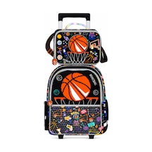 Dream Vest Basketbol Çekçek Çanta Ve Beslenme Çanta Seti Çok Renkli U