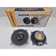 Soundmax 13cm Hoparlör - Soundmax Sx-cx520 Torpido Ve Kapı Hoparlörü - Soundmax 13cm Koaksiyel Hopar