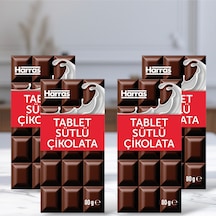Sütlü Tablet Çikolata 80 G X 4 Adet