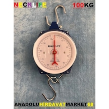 Necklife El Kantarı 100 Kg İbreli Terazi Metal Gövdeli