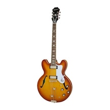 Epiphone Riviera Frequensator Tailpiece Elektro Gitar (Royal Tan)