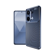Adige Xiaomi Redmi Note 13 Pro 4g Kılıf Negro Karbon Desen Silikon