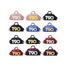 Tongxida Buyuk Kapasiteli Spor Spor Kuru-ıslik Ayirma Ayakkabi Pozisyonu El Sırt Çantası Kırmızı Kırmızı