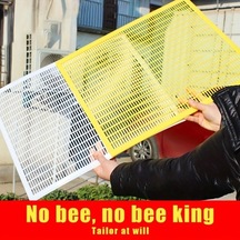 Fochsia Beyaz 2 Adet Plastik Kraliçe Arı Izgarası Kesilebilir Bal Arısı Kaçış Önleyici Çerçeve