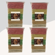 Miçiko Premium 5 Renkli Munchy Çubuk 6-7 G Kalın 100'lü Köpek Ödülü 4 Paket