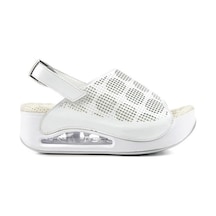 Muya Jambe 34221-019 Air-max Taban Kadın Sandalet Beyaz 36-40 001