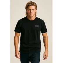 Jack & Jones Jjecorp Küçük Logo Siyah Siyah Erkek Tişört 12151955 Çok Renkli