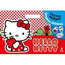 Hello Kitty - Çıkartma Hediyeli Boyama Albümü- Doğan Çocuk