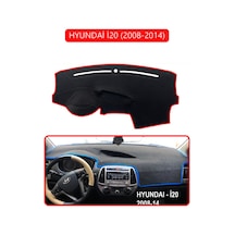 Hyundai İ20 2008-2014torpido Koruma Halısı Kırmızı Kenar