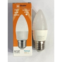 Osaka E27 Duy Buji Led Ampul 7w 630 Lm Beyaz Işık