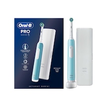 Oral-B Pro Series 1 Elektrikli Diş Fırçası Mavi + 1 Diş Fırçası Başlığı + Seyahat Çantası