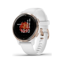 Garmin Venu 2s Gps Akıllı Saat Küçük Boy, Gelişmiş Sağlık Izleme, Rose Gold Çerçeveli Akıllı Saatler Beyaz