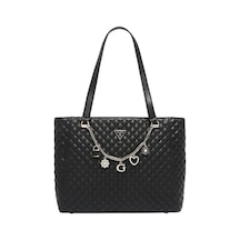 Guess Everlee Noel Tote-kadın Omuz Çantası -eg867925 Black