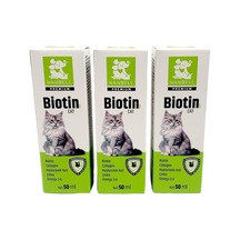 Nanbell Kediler İçin Omega 3-6 Biotin Kolajen 3 x 50 ML