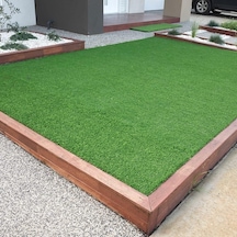 Kesme Suni Yapay Çim Halı 7 Mm Balkon Teras Bahçe Dekoratif Kaymaz 100x1000 Cm