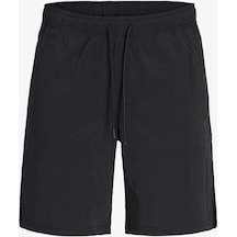 Jack & Jones Jpstjaiden Erkek Siyah Günlük Şort 12253173-black Siyah