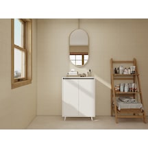 Kardiya Çok Amaçlı Dolap Beyaz