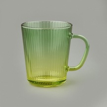 Raklee Optic Cam Kupa - Yeşil - 200 Ml Renkli
