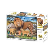 Aslan Ailesi 500 Parça Yetişkin Puzzle