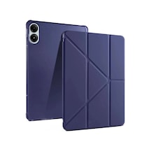 Xiaomi Redmi Pad Pro 12.1 Kılıf Kalemlikli Mars Tablet Kılıfı - Lacivert Diğer