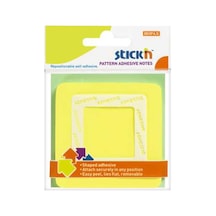 Hopax Stıckn Yapışkanlı Not Kağıdı Kare Şekilli 50 Yp 70x70 Sarı 21541