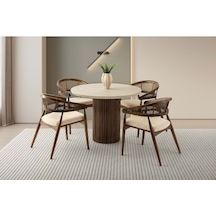 Sidon (Sadece Masa) Mobilgen Orkide Masa Krem