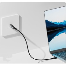 Lexroo Usb C - Ethernet Adaptörü 1000mbps, Macbook Pro İle Uyumlu, Chromebook