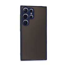 Samsung Galaxy S24 Ultra Kılıf Montreal Silikon Kapak - Lacivert E1bc6