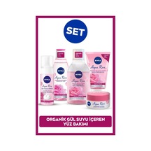 NIVEA Aqua Rose Gül Suyu İçerikli Cilt Bakım Seti 5'li