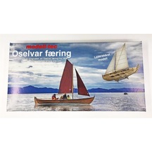 Türk Model 1/15 6010300 Oselvar Færing Norveç Sandalı, 41 Cm. Ahşap Model Kiti-55233
