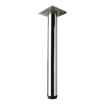 Masa Ayağı 71 Cm Krom Çap: 60mm 1 Adet Tek Çok Renkli