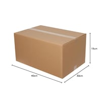 Taşınma Kolisi, Çift Oluklu, E-ticaret, Çeyiz Kolisi T/sss/s 40x30x15 15 Adet 1000 Adet