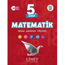 Limit 2025 5. Sınıf Matematik Konu Anlatım Föyleri Güncel Müfredat