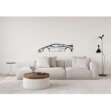 Lamborghını Sesto Elemento Duvar Süsü Tablo Dekorasyonu 2d 45-50cm