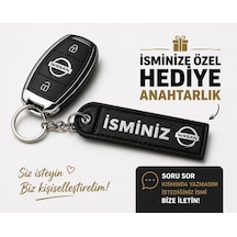 İsimli Nissan Anahtarlık , Kişiye Özel - Hediyelik İsimli Araç Logolu Anahtarlık - İsimli Nissan Ara