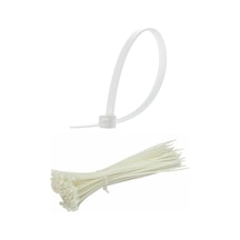100 Adet Plastik Cırt Kelepçe Kablo Bağı Kablo Düzenleyici- 3.6 X 150 Mm Go-53-vice 03891
