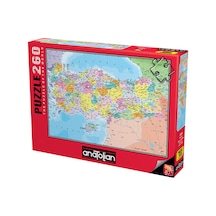 Anatolian 260 Parça xl Puzzle - Türkiye Siyasi Haritası 3269