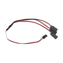 Y Tipi Servo Kablosu 15cm - 1jr Erkek 3 Futaba Dişi