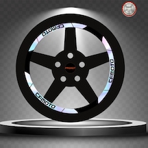 Cf Moto Geniş Hologram Jant Şeridi