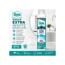 Tr Silikon Extra Beyaz Banyo Ve Mutfak Sızdırmazlık Malzemesi, 280 Ml Genel