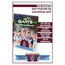 Mythos Cards Trabzonspor The Gıants Dev Poster Ve Çıkartma Seti