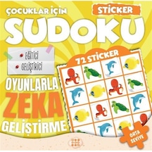 Çocuklar İçin Sudoku / Sticker Hediyeli Orta Seviye 2 / Kolektif