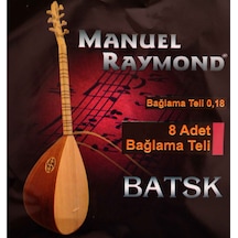 Manuel Raymond Batsk Kısa Sap Bağlama Teli 0.18 Esnek Yapı Kolay Akort