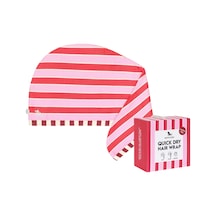 Dock And Bay Saç Havlusu Waffle Cherry Bomb Çok Renkli