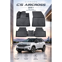 Citroen C5 Aircross 2019+ Aracınıza Özel Üretim Havuzlu Paspas Takımı A+ -mod-