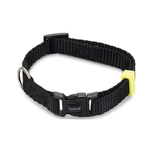 Hnrlıshp Beeztees Köpek Boyun Tasması, Siyah, 20-30cm, 10mm Krom