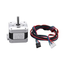 17hs3401 Nema 17 Step Motor 0.28n.m D Mil 2 Faz 1.3a 1.8 Derece 200 Adım Tork 3d Yazıcı Printer