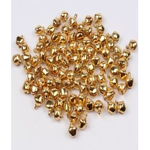 50 Adet 12mm Gold Renk Kulplu Zil,çan,çıngırak,metal Amigurumi