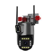 Sarftech Blm-49 2+2mp 4k Ultra Hd 8x Zoom Ip Kamera Wifi Özellikli Hareket Takipli Gece Sensörlü Kamera Blm-49