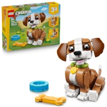 LEGO® Creator 3’ü 1 Arada Sevimli Hayvanlar: Oyunbaz Yavru Köpek 31382 – 8 Yaş Üzeri Çocuklar için Oyuncak Yapım Seti (336 Parça)